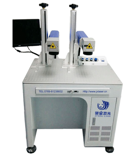 雙頭光纖激光打標機