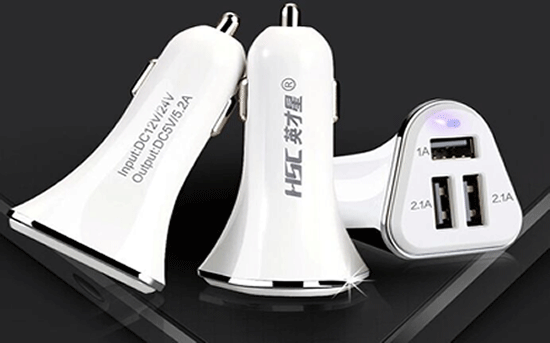車(chē)載電源外殼激光打標樣品